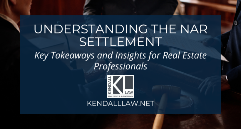 Kendall Law NAR Settlement