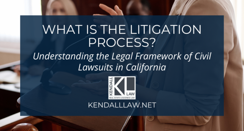 Kendall Law What is Litigation