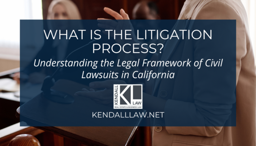 Kendall Law What is Litigation