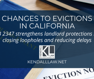 Kendall Law AB 2347