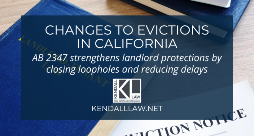 Kendall Law AB 2347