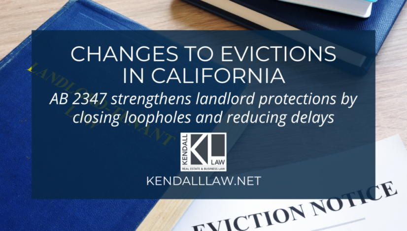 Kendall Law AB 2347