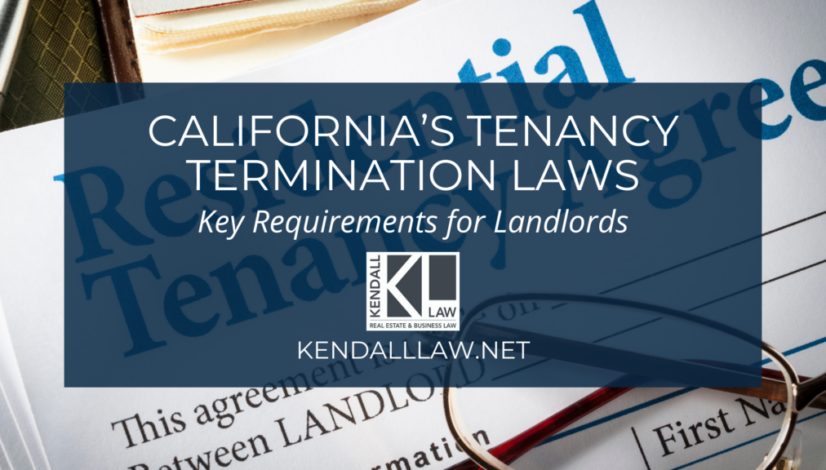 Kendall Law Tenancy Termination Laws